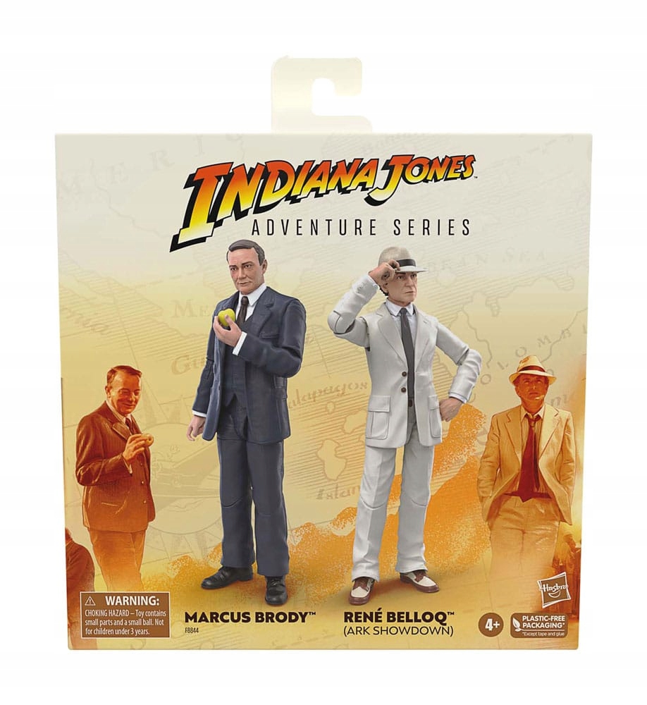 Figurky Hasbro Indiana Jones:Marcus Brody & René Belloq