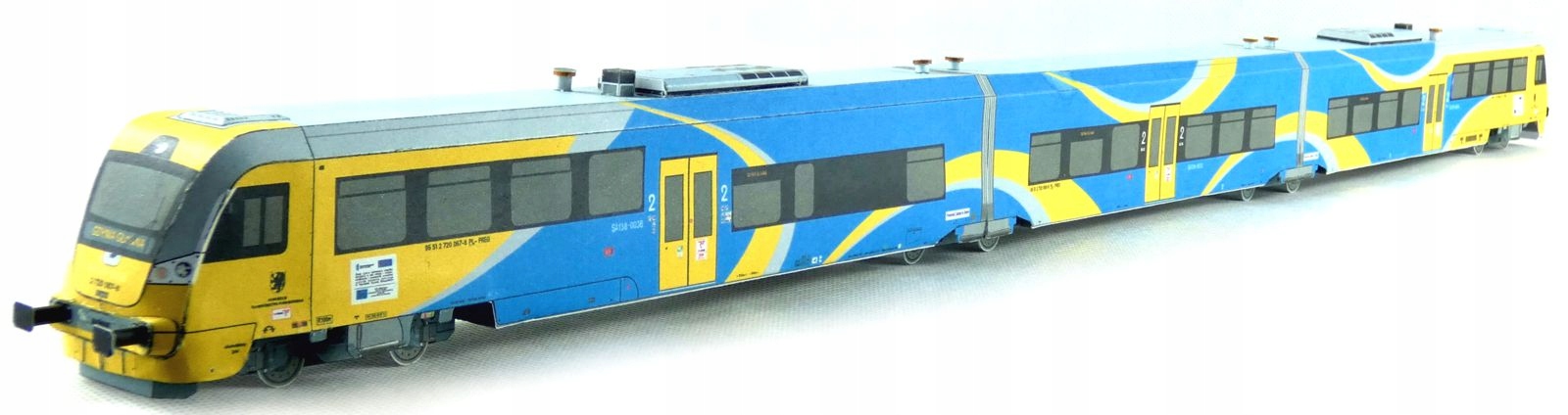 

Newag 221M Pomorskie Regio Tramp- 2 modele.