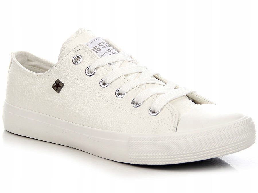 Bílé tenisky z eko kůže Big Star V274869 41