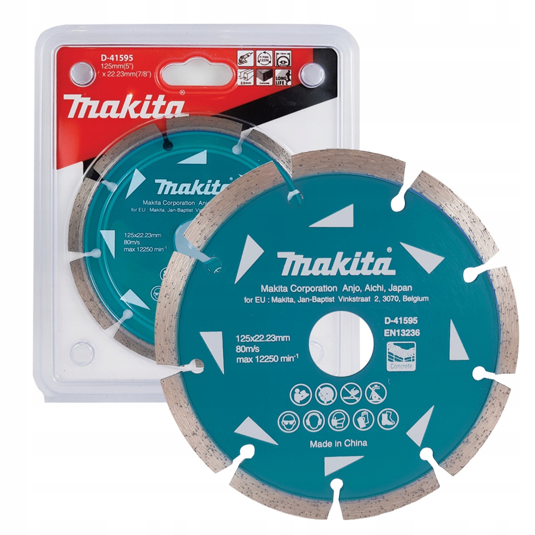 

Tarcza diamentowa segmentowa 125mm Makita D-41595