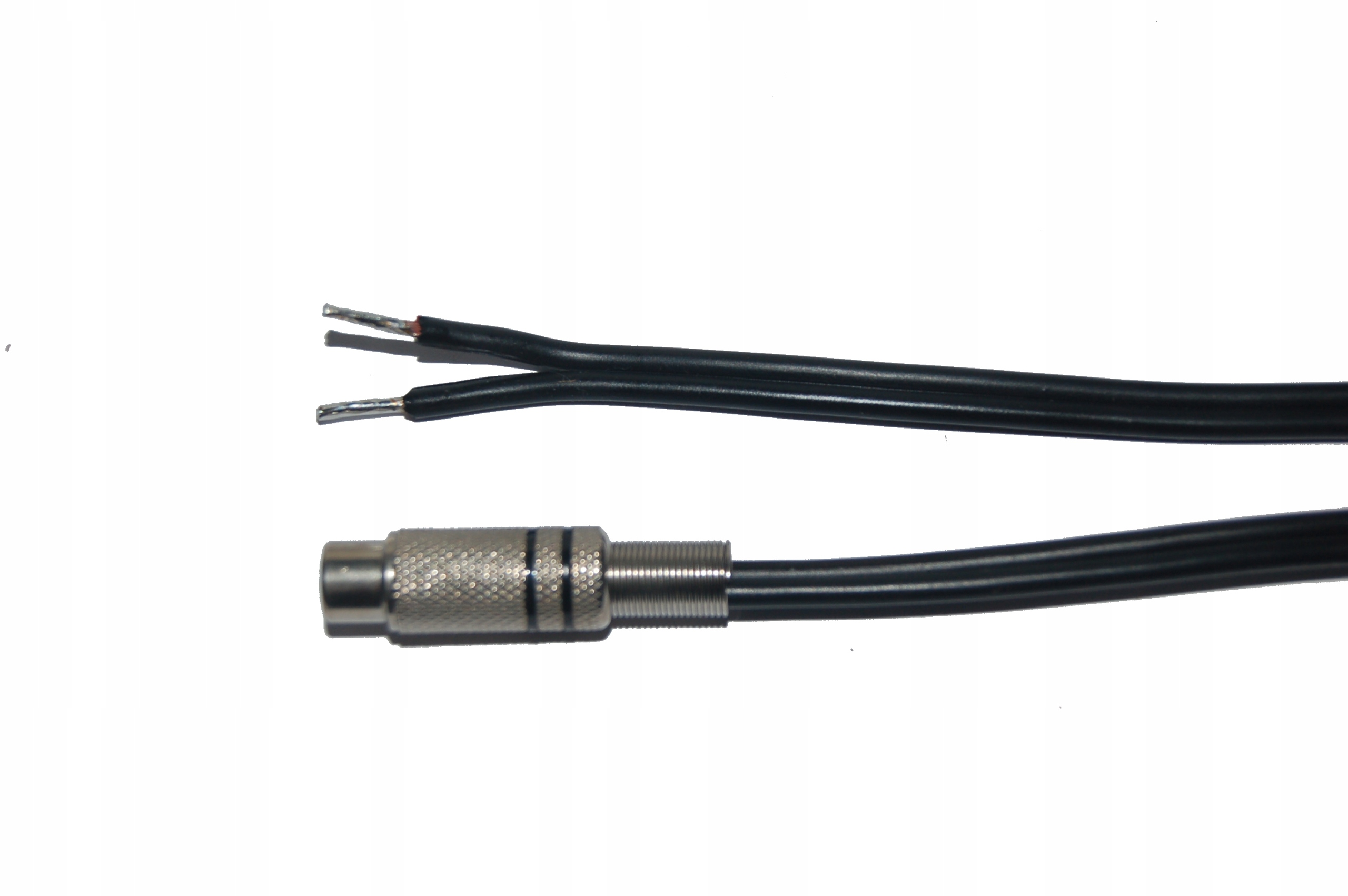 Kabel głośnikowy gniazdo Rca 0, grubość p. 2x1,5mm, czarny Cu, 3m