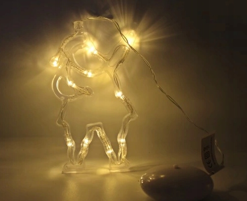 Ozdoba okienna MIKOŁAJ LED CIEPŁE ŚWIATŁO Kod producenta anioł