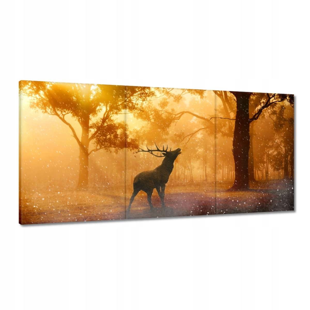 Obrazy 180x90 Jeleň v lese