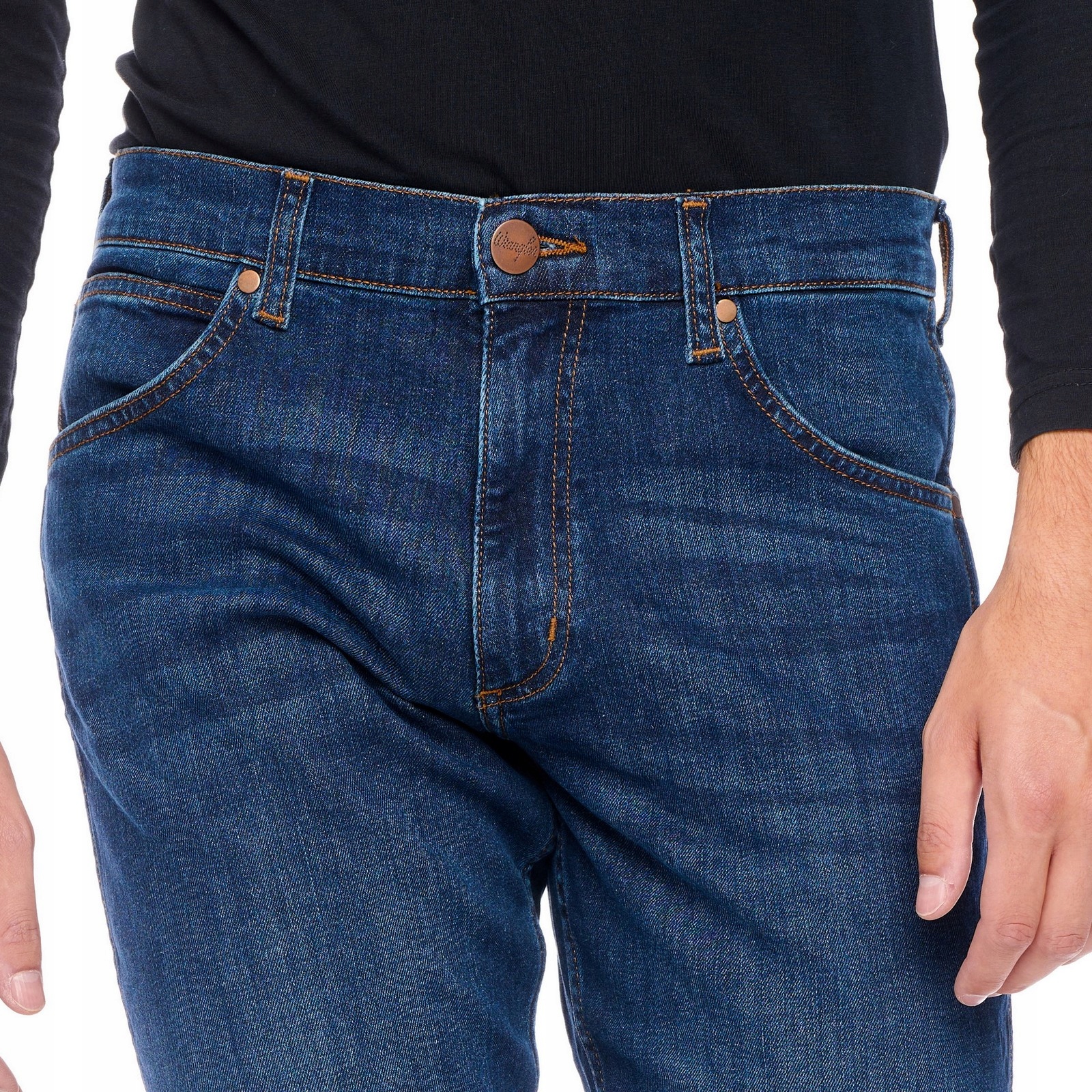 WRANGLER GREENSBORO DARK STORM W15QLP36N 40/34 Rozmiar 40/34