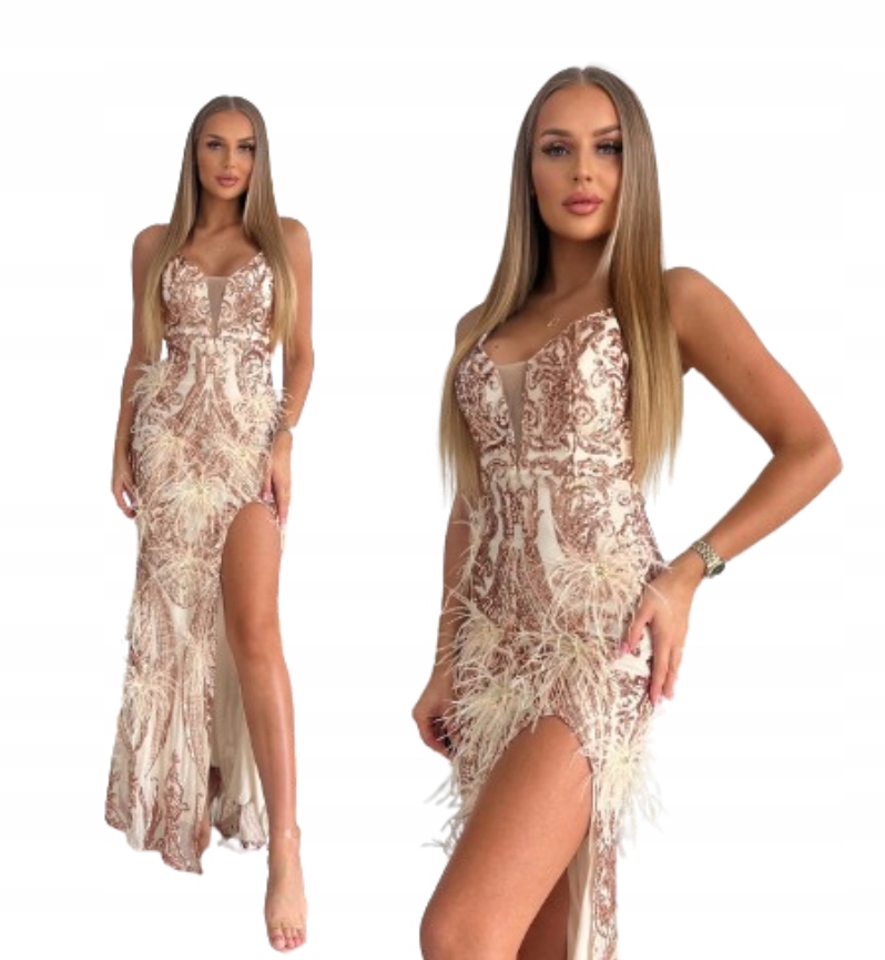 Pusia bis Zlatá tužková šaty sukně na silvestrovský ples, ples M