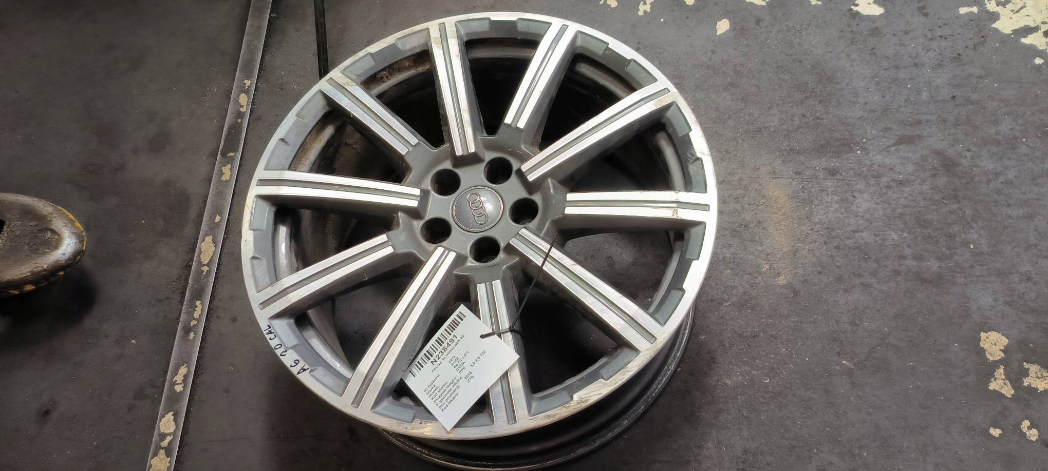 disk hliníkový 20'' 5X112 4M0601025AE AUDI A6 C7 LIFT