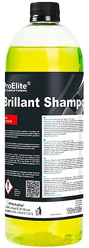 ProElite Brillant Shampoo 1L szampon z woskiem do mycia pojazdów
