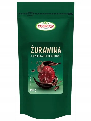 3x Brusinky v dezertní čokoládě 150 g Targroch