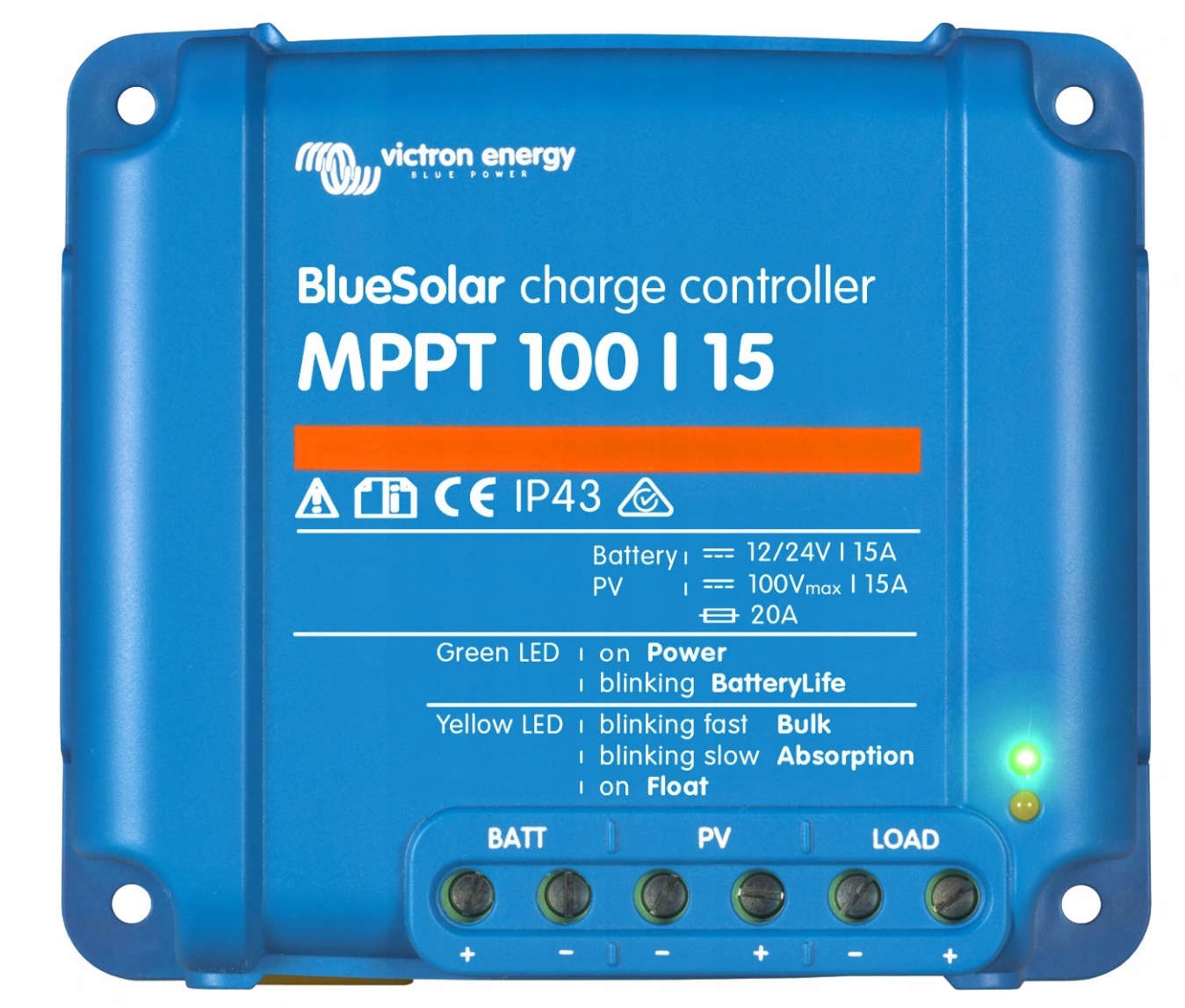 SCC010015200R - VICTRON регулятор энергии синий солнечный MPPT 100V / 15A