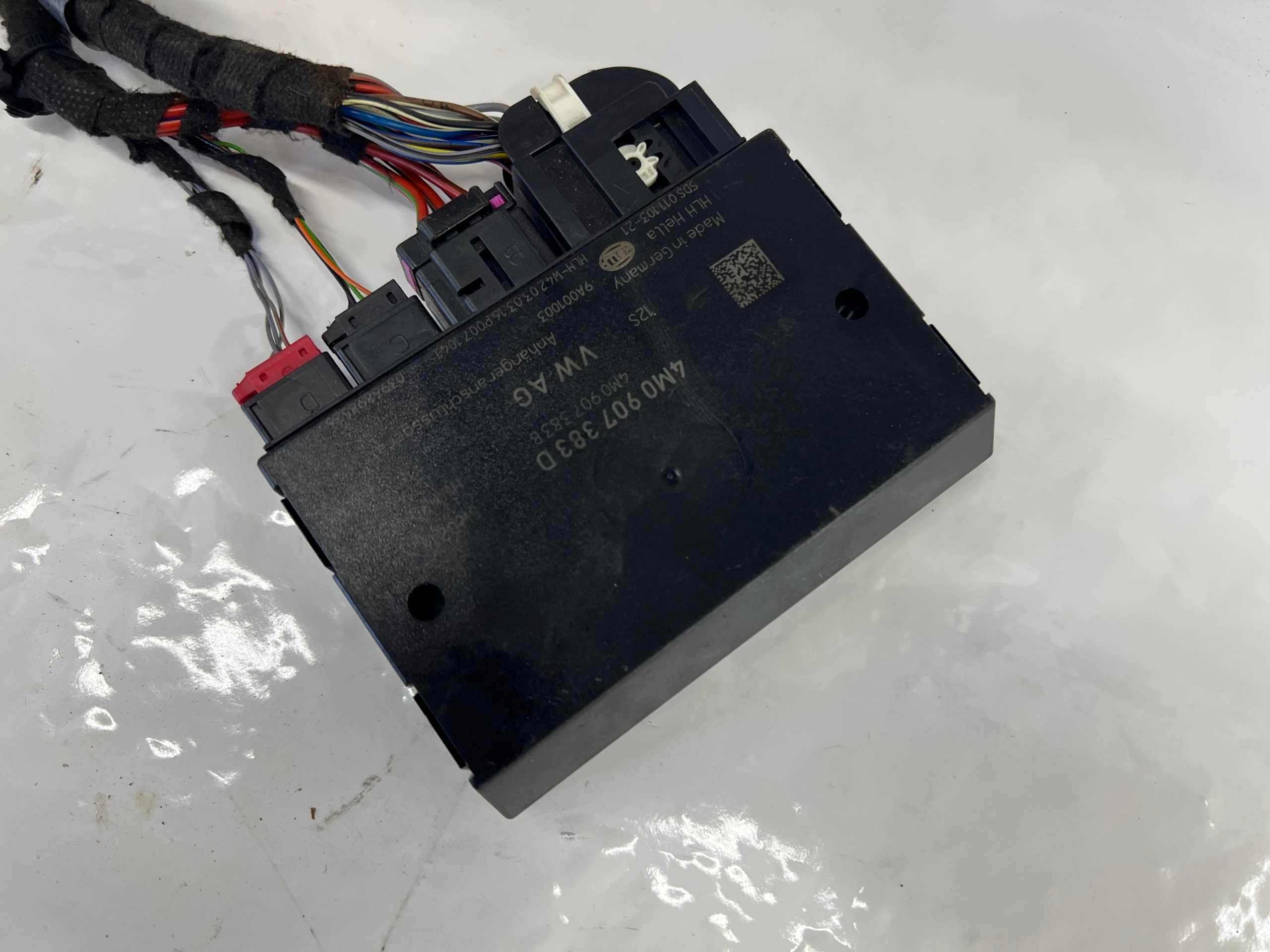 AUDI A4 B9 Gancio traino modulo cablaggio KPL Originale 8w0800491c
