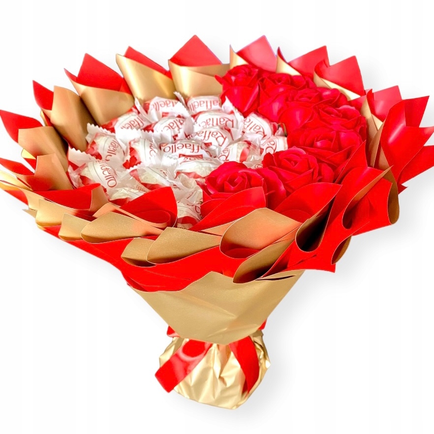 Bukiet Raffaello dla Mamy Córki Babci Siosry Dziewczyny Szefowej Koleżanki