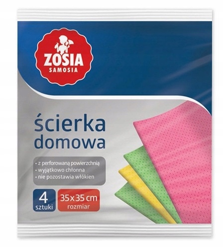 

Zosia Samosia ścierka domowa 4SZT 35x35cm