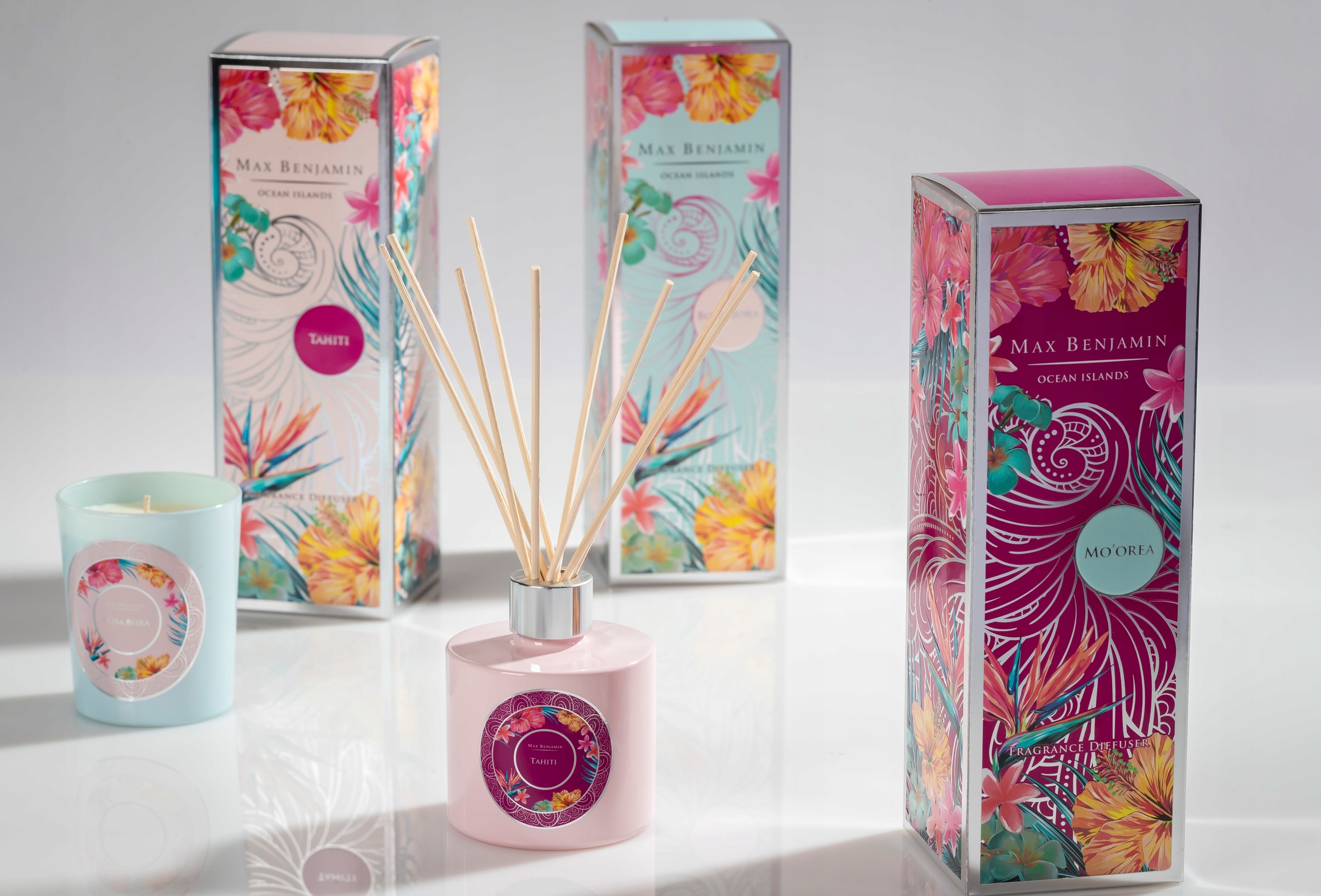 Olejek do dyfuzorów Max Benjamin Ocean SEYCHELLES Rodzaj dyfuzor z patyczkiem