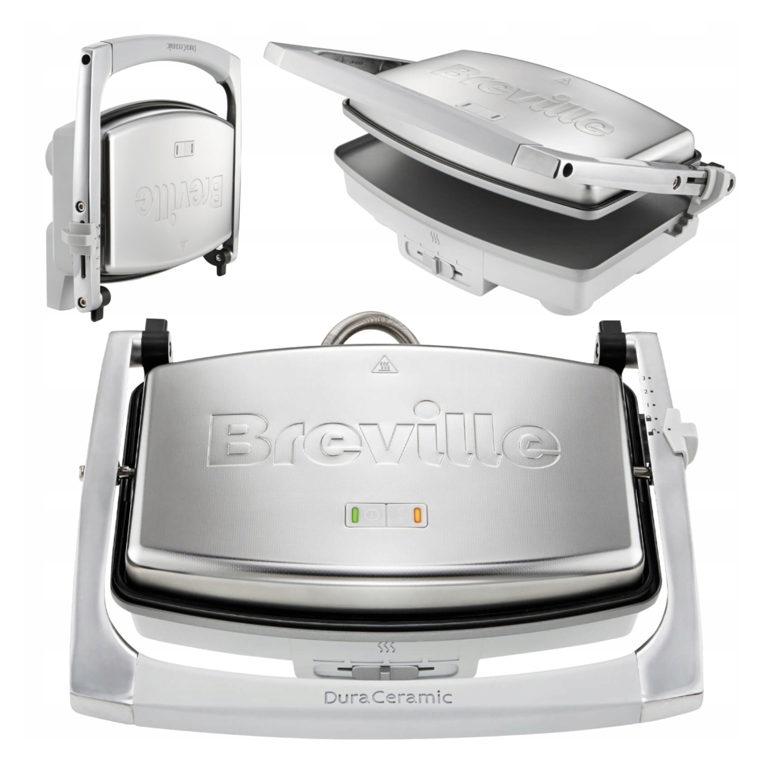 Opiekacz do kanapek Toster do Panini Ceramiczny Breville DuraCeramic 1000W