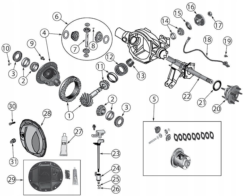 USZCZELNIACZ WAŁKA MOST 9.25 DODGE DAKOTA DURANGO RAM TIMKEN Numer katalogowy części 710481