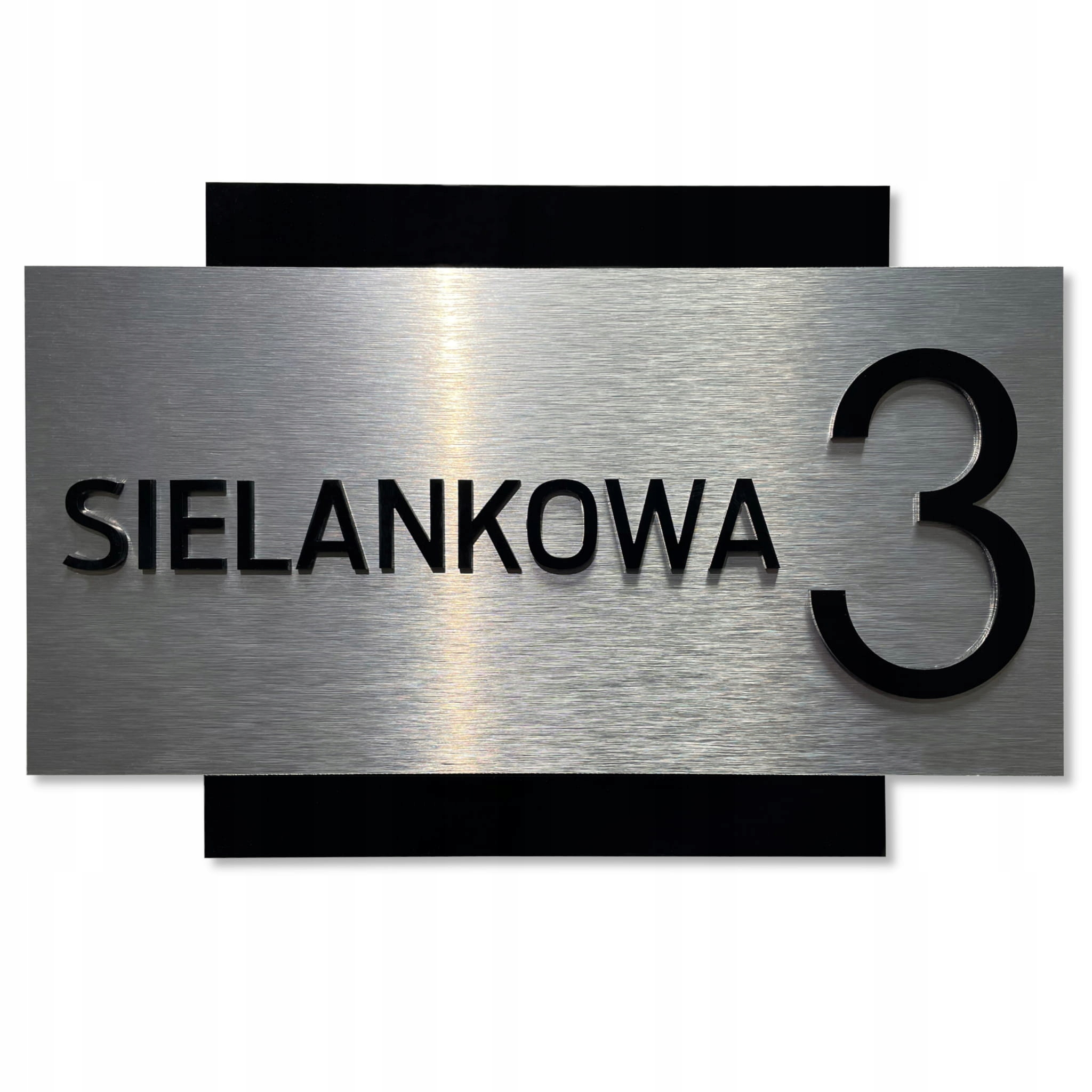 Adresní štítek s číslem domu na dům adresní štítek 20x30