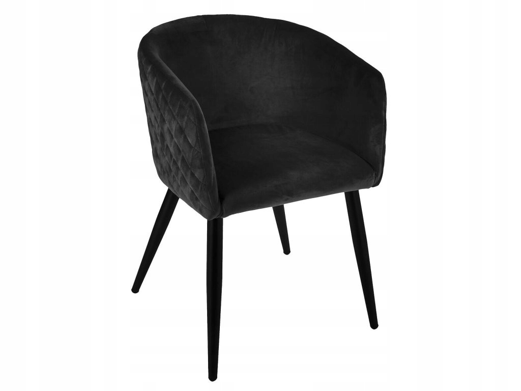 Zamatové kreslo Marlo, glamour