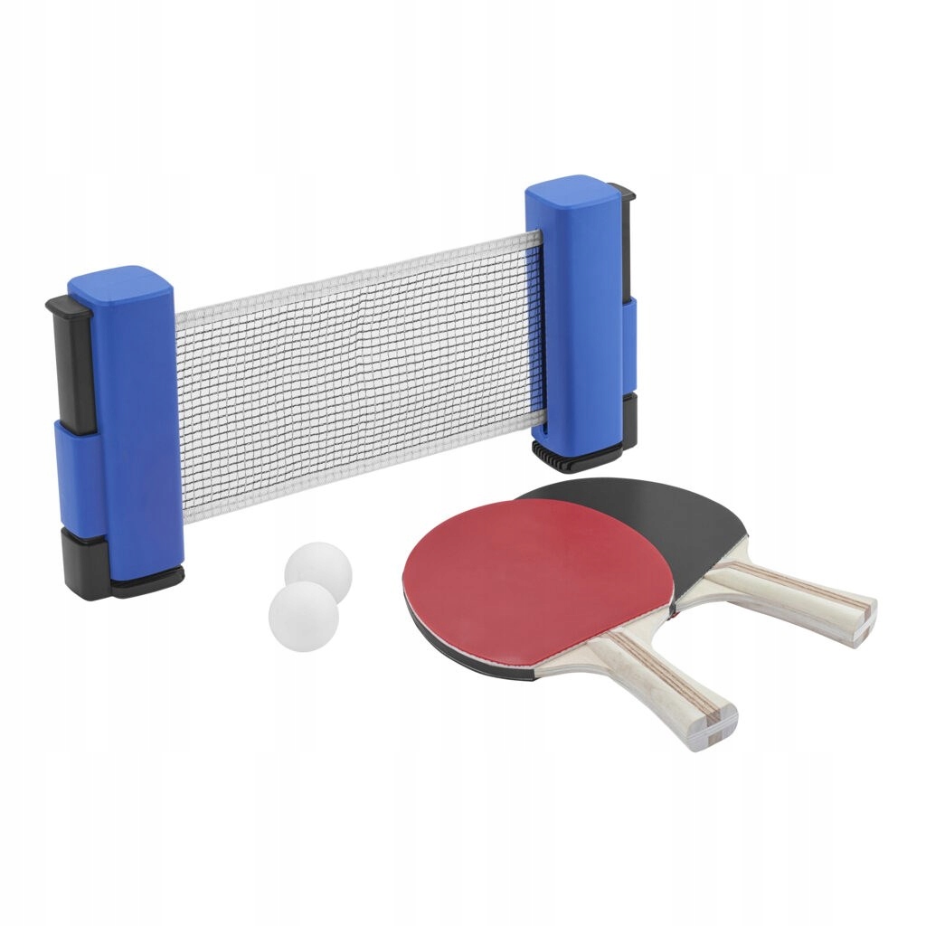 Sada na stolní tenis, síťka, raketky, míčky