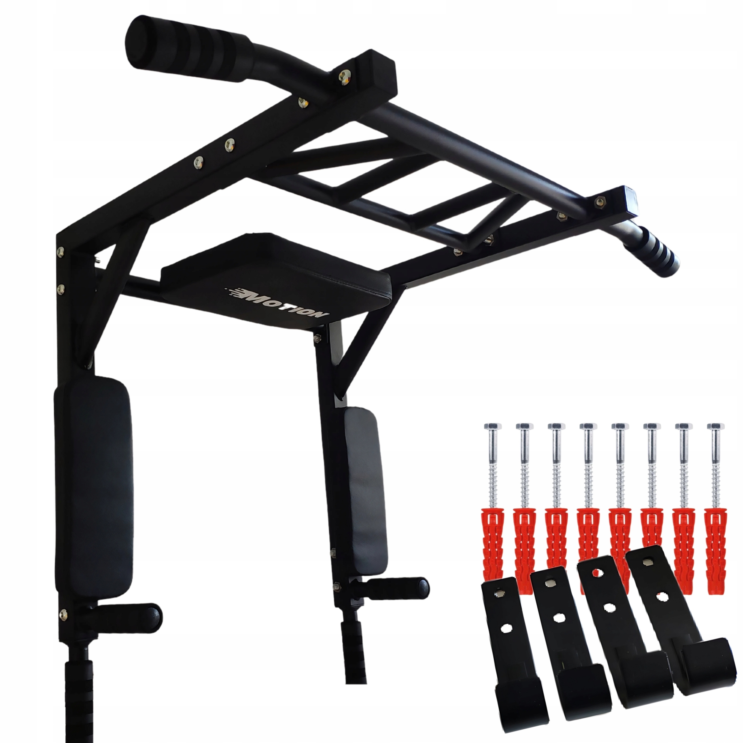 Wielofunkcyjny Drążek Do Podciągania Ćwieczeń 2W1 Brzucha Poręcz Na Ścianę