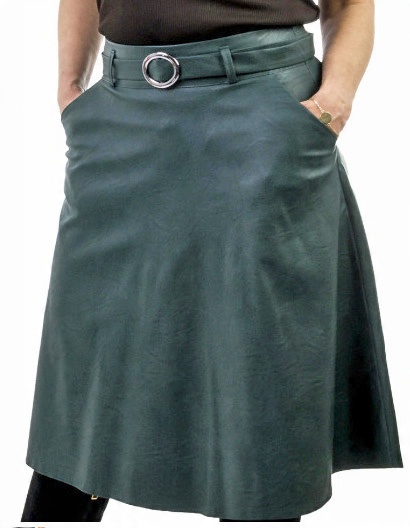 

Spódnica Rozkloszowana Eko Skóra (36-46) roz. 36