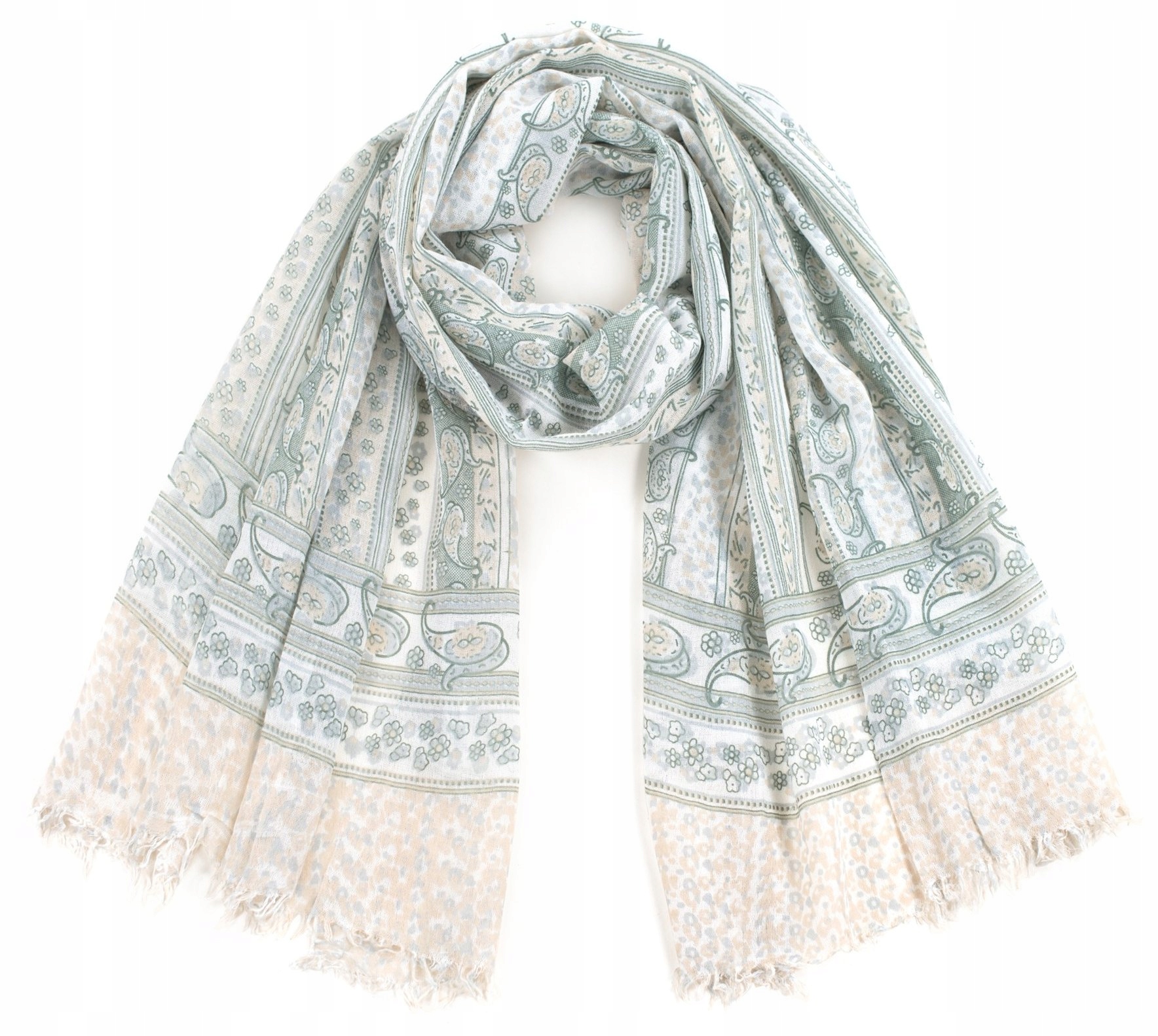 

Szaleo pastelowy Szal Paisley sz18583-1