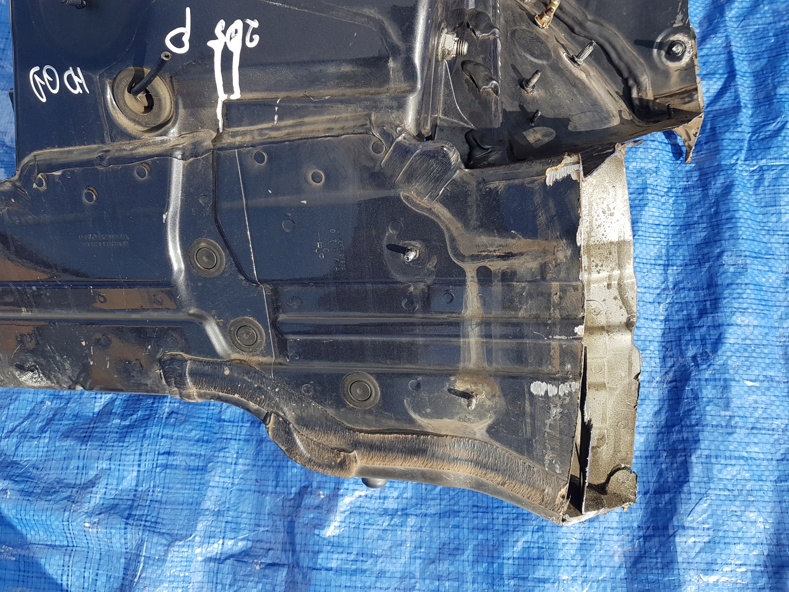 MERCEDES W205 placement front body quarter front right