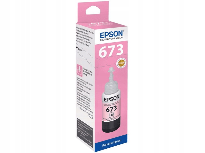 

Tusz Epson T6736 Jasny Purpurowy 70ML1800 stron