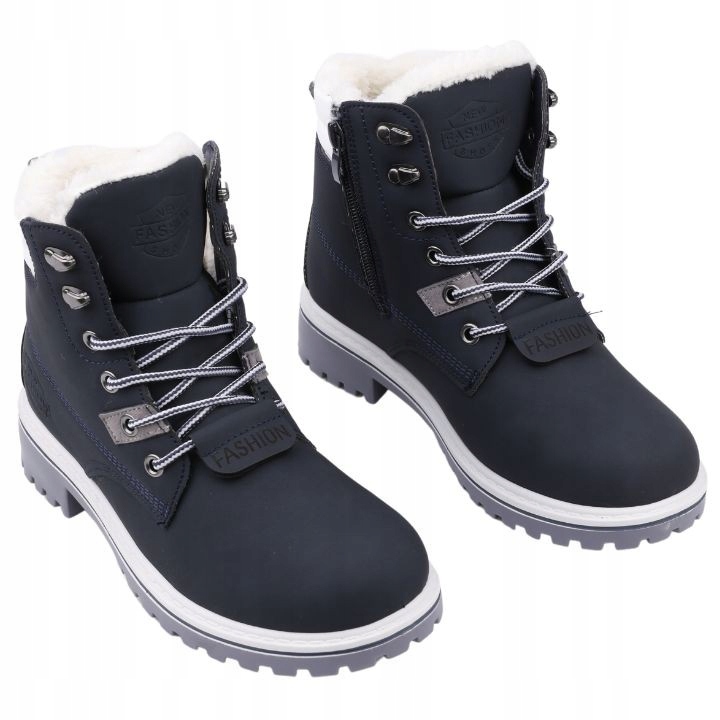 

Trapery Buty zimowe ocieplane śniegowce botki