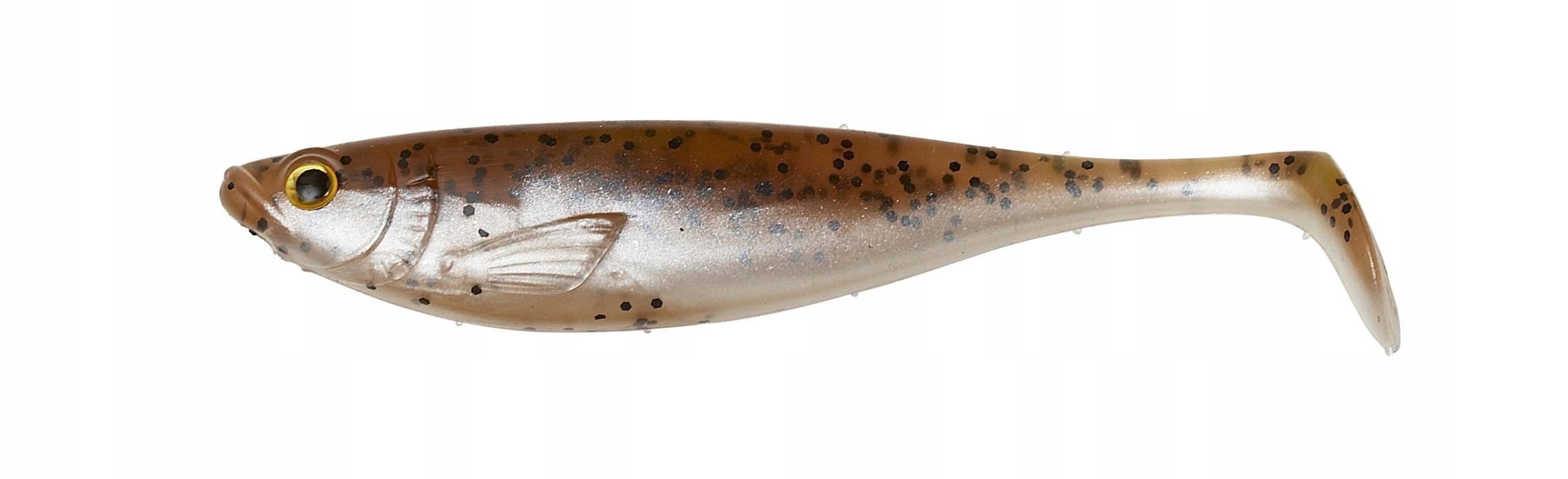 Dam Effzett Strike Shad 8cm/5g, Brown/Pearl