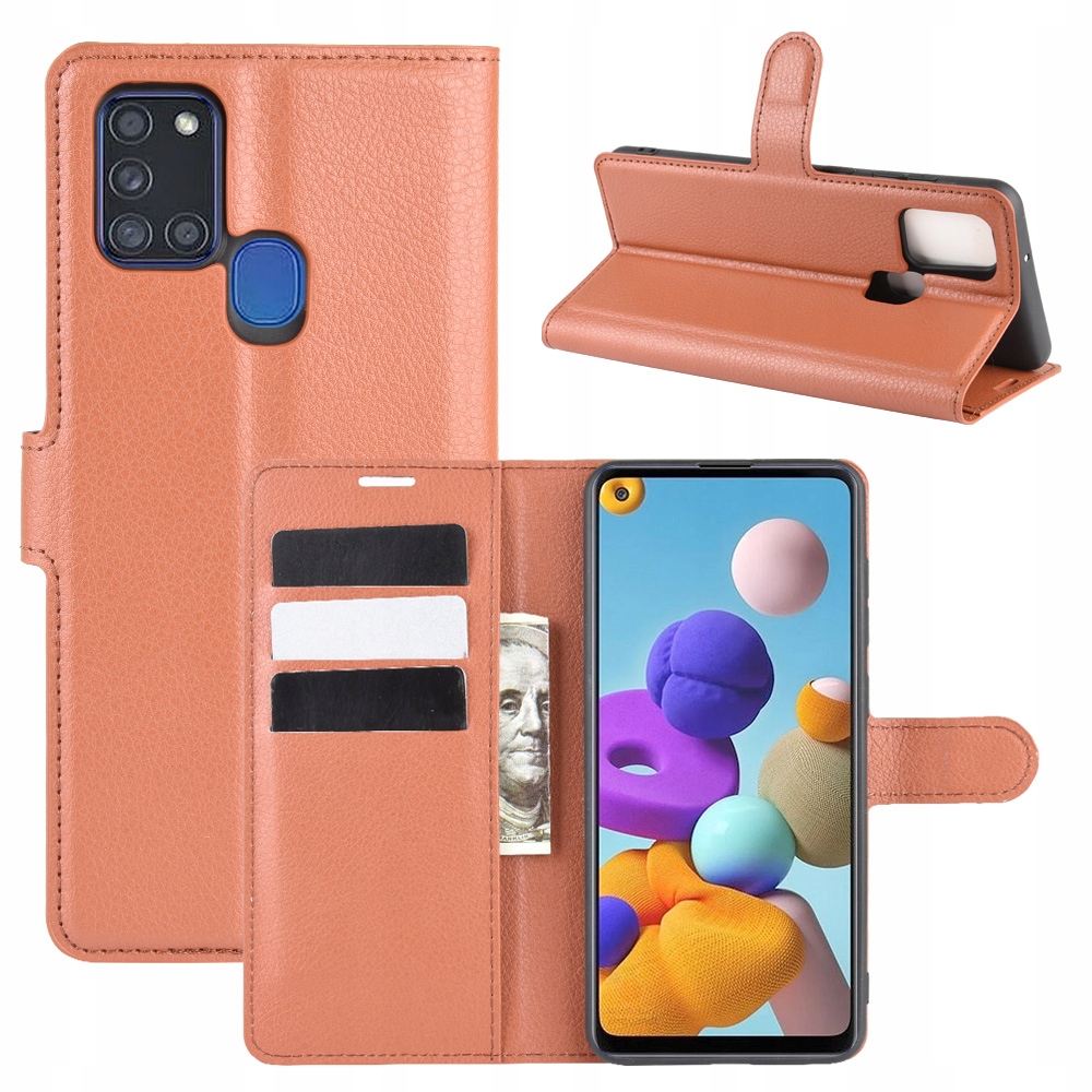 

Etui Case Portfel Litchi Do Samsung Galaxy A21S
