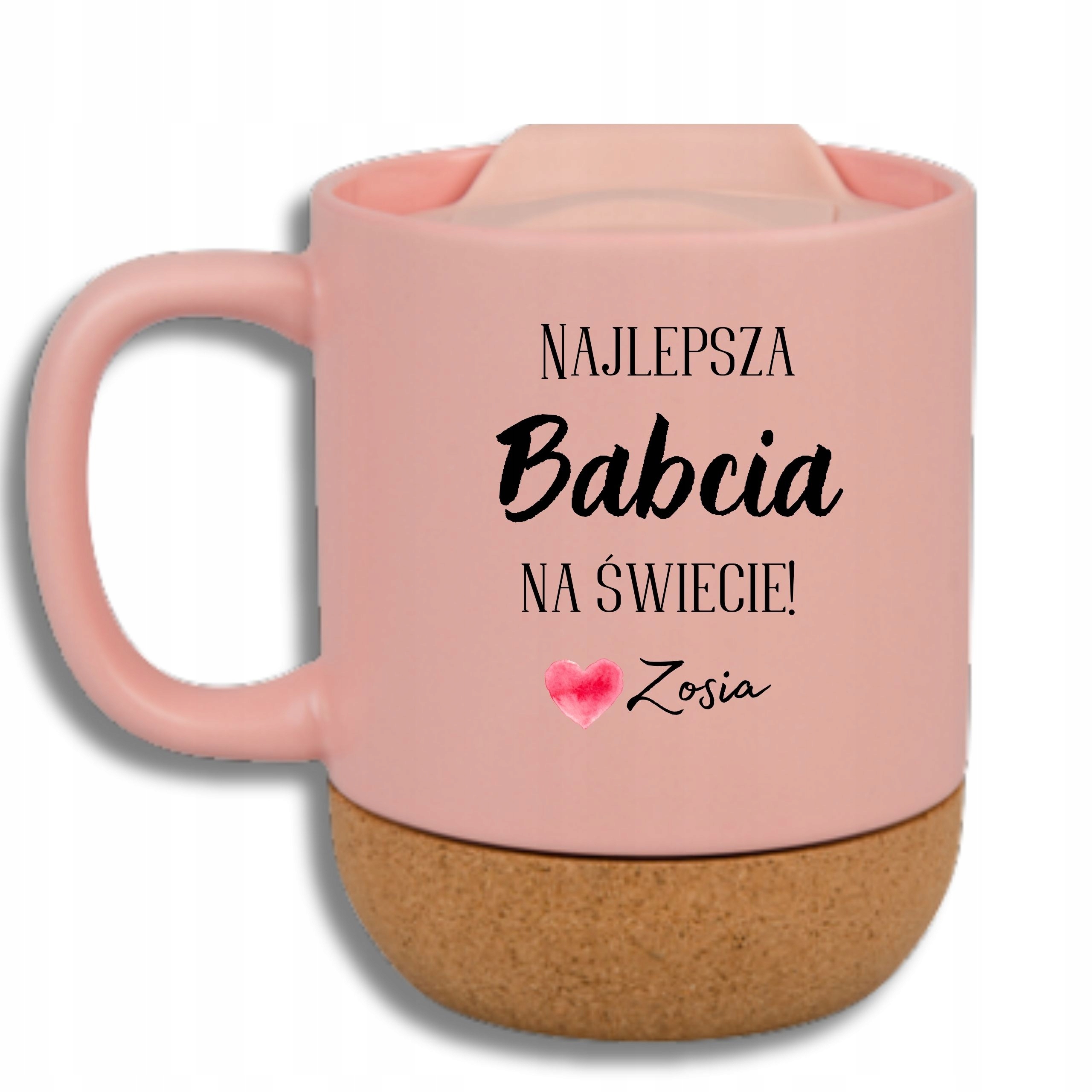 Ružový Hrnček S Vtipným Darčekom Deň Babičky Najlepšia Babička Na Svete