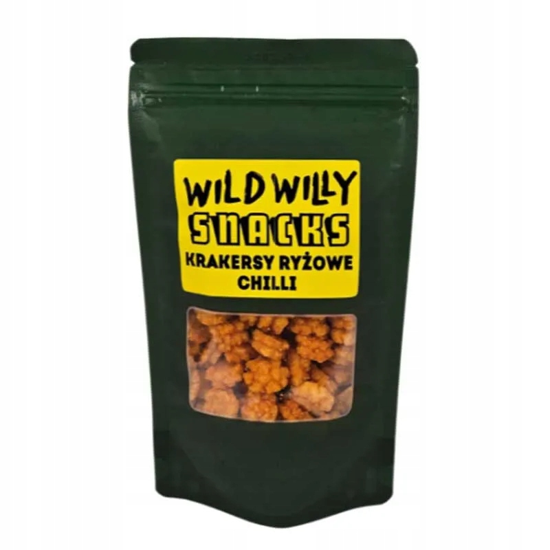 Wild Willy Snacks Krakersy Ryżowe Chilli 60g