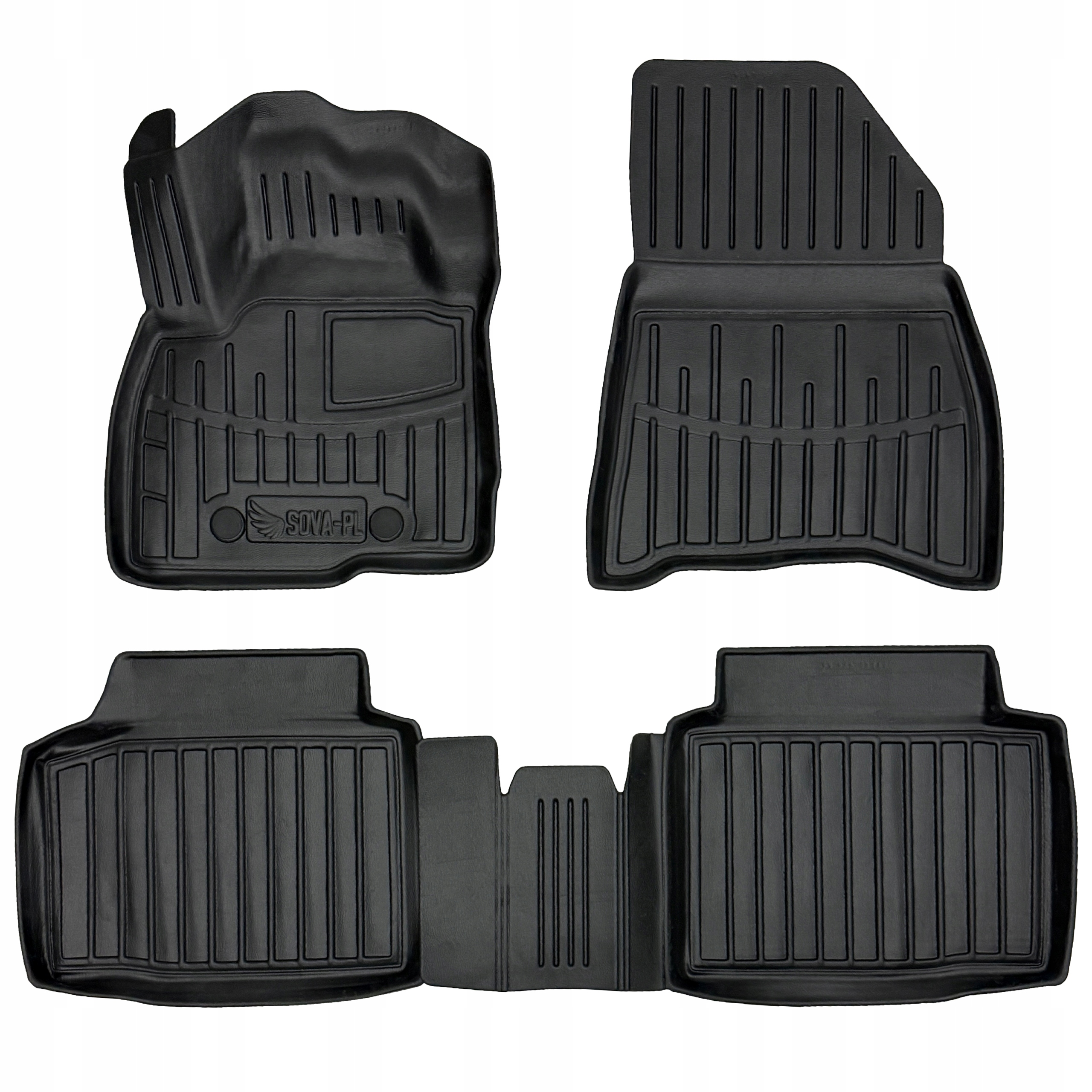 Dywaniki samochodowe Dacia Bigster (od 2025) z napędem 4x4 (4WD)