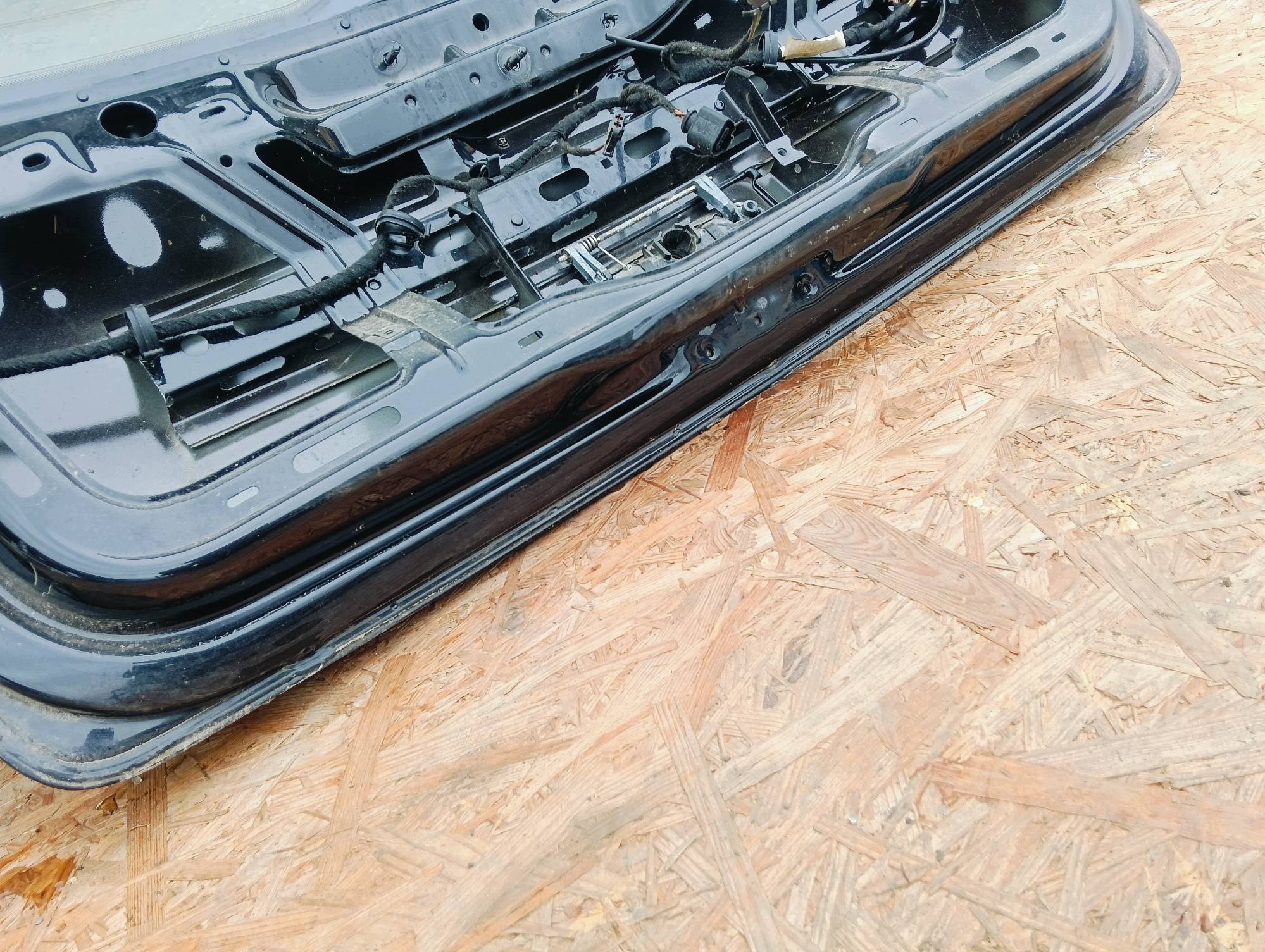 trunk door boot Volkswagen Polo 9N 1.4 TDI black