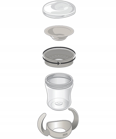 Nuk KUBEK niekapek EVOLUTION mini MAGIC CUP 360° Marka NUK