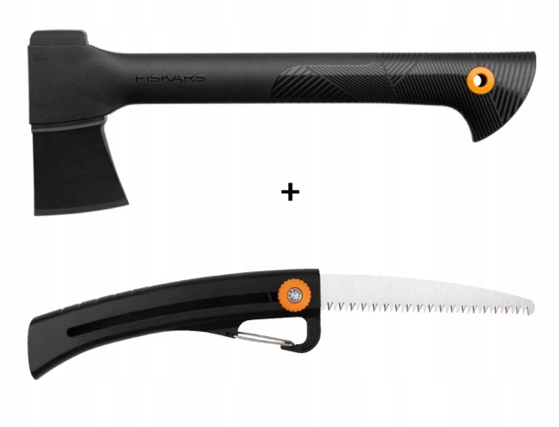 Nohel Garden Set Fiskars sekera univerzálna A6+pilka záhradná SW16 Solid