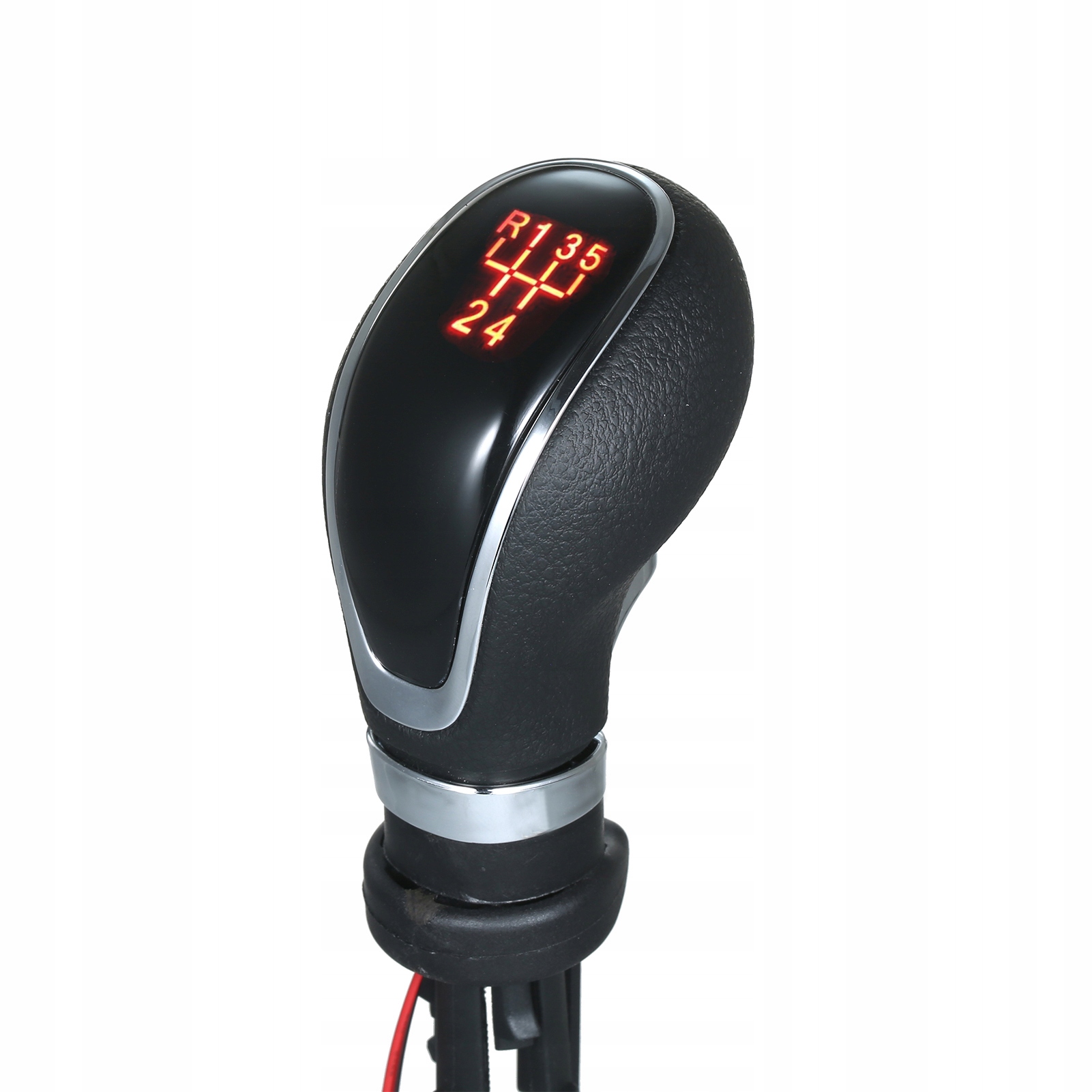 GAŁKA ZMIANY BIEGÓW SAMOCHODU LED ,5-biegowa Producent części Inny