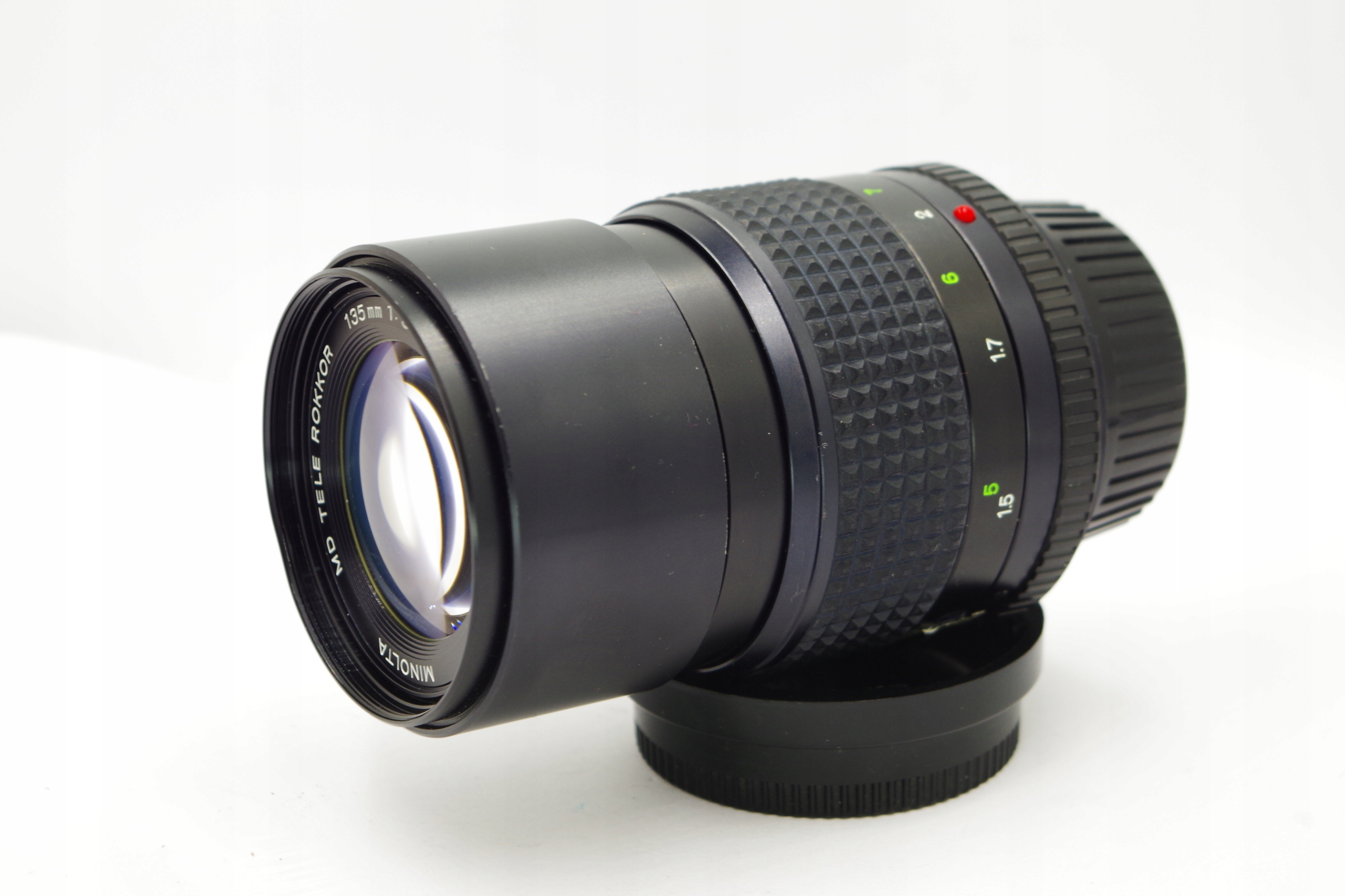 Minolta MD TELE ROKKOR 135mm 1:3.5 Jak Nowy Model Minolta MD TELE ROKKOR 135mm 1:3.5 (1)