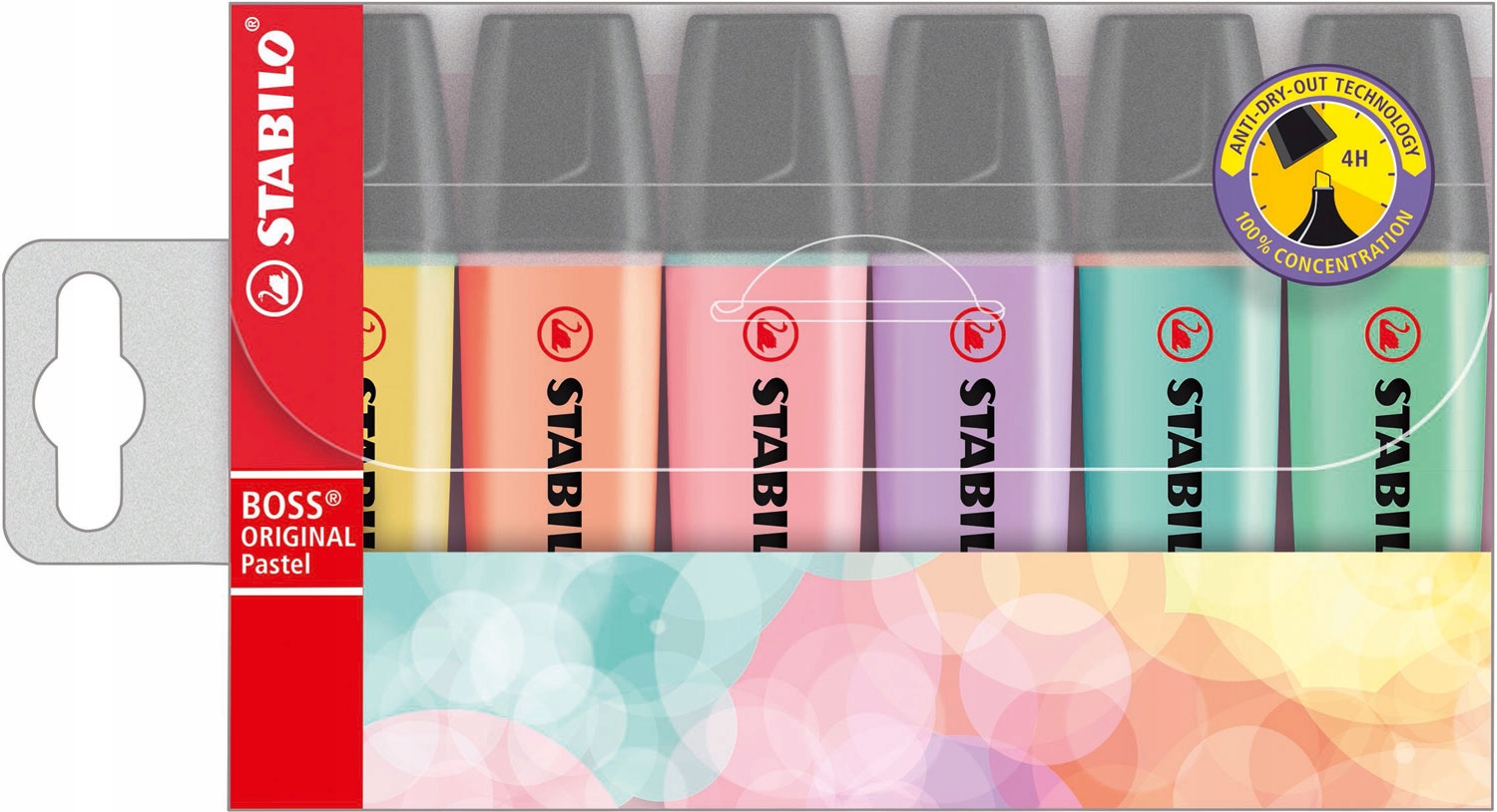 

Zakreślacze Stabilo Boss Pastel (6 sztuk)