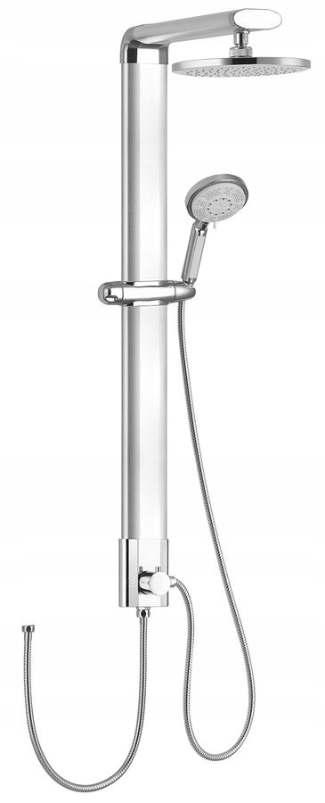 Sprchový stĺp Tour na pripojenie batérie, hlavice, hlavice sprchy