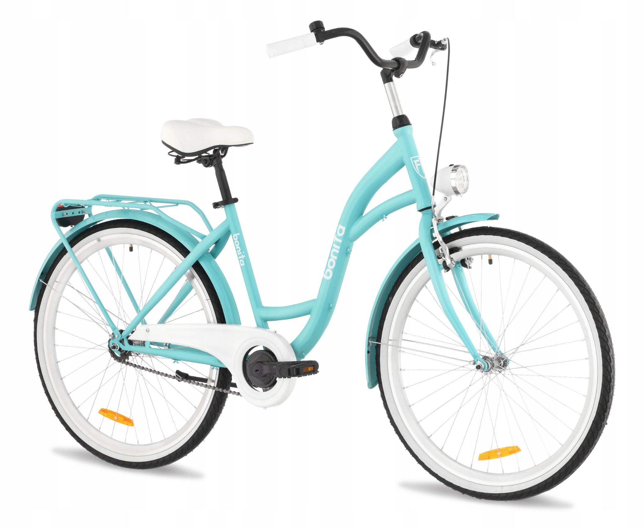 Damski Miejski Rower 26 Bonita Eco Lekka Damka Miejska Kosz Wkład