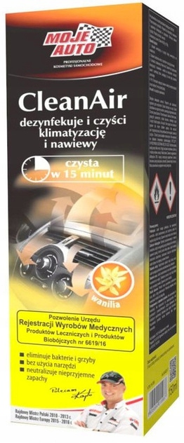 

Moje Auto Odgrzybianie Klimatyzacji Wanilia