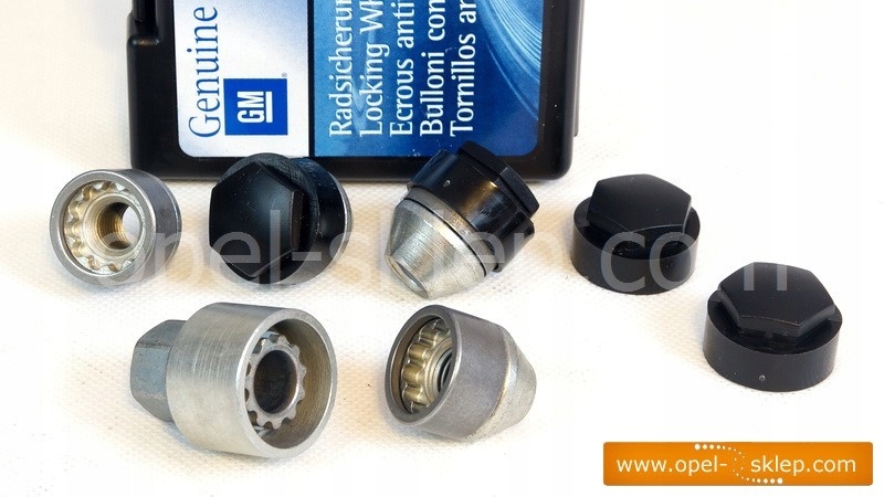 СТОПОРНЫЕ ГАЙКИ ДЛЯ КОЛЕС MOKKA ZAFIRA GM