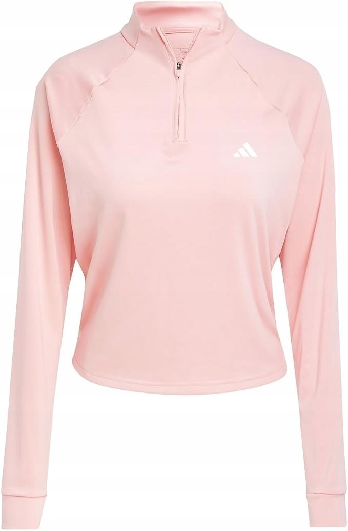 Bluza Damska Adidas Train Essentials 1/4 Zip Różowa Xs