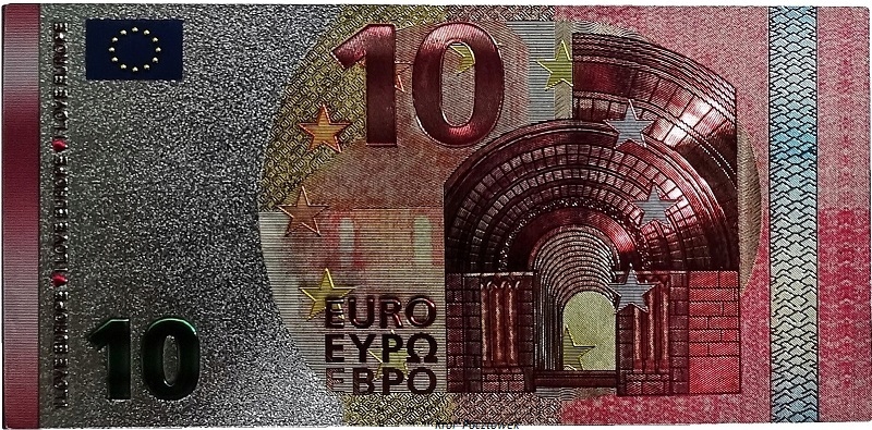 

Magnes banknot 10€ pamiątka, prezent, ozdoba