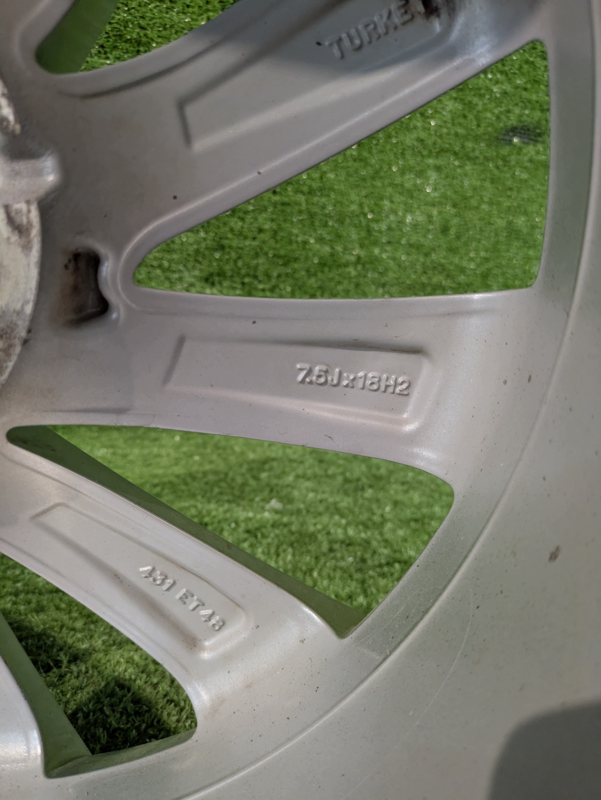 disk disk hliníkový SKODA OCTAVIA IV 18" 7.5J ET48 NR.F293