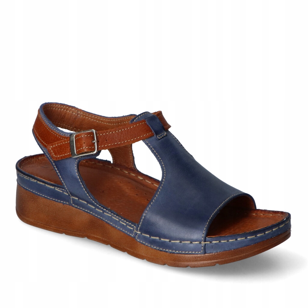 Sandály Stella 924 Modré 19+BR lico 37