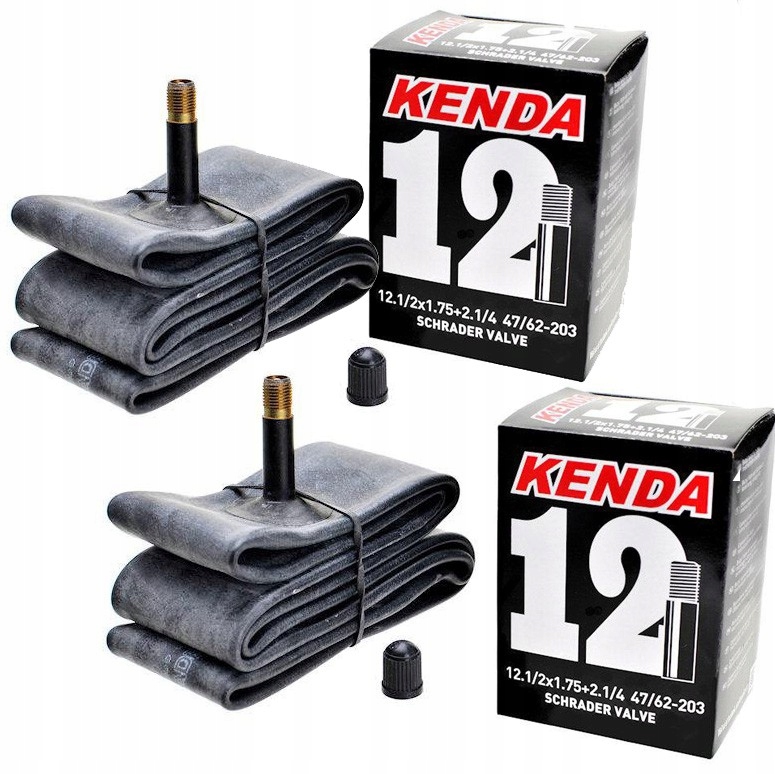 

Zestaw 2X Dętka Rowerowa 12 1/2X1,75/2,10 Kenda Av