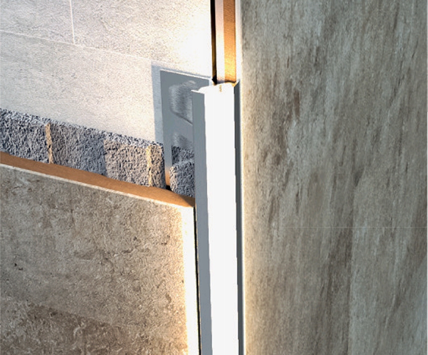 Profil LED narożny aluminium 10mm 270cm MATOWY