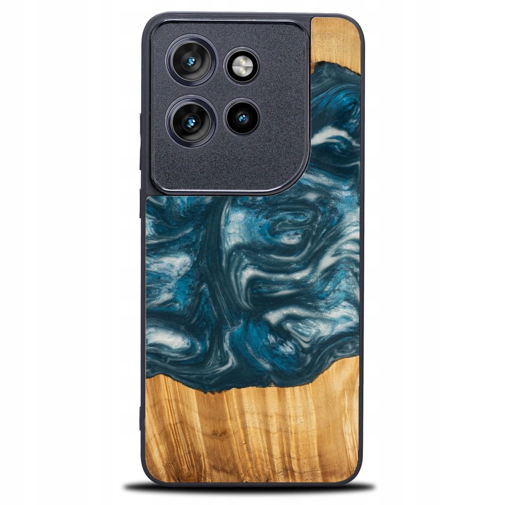 Etui Bewood Unique do Motorola Edge 50 Neo 60 Neo 4 Żywioły Powietrze